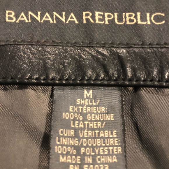 Banana Republic Leather Jacket - Picture 4 of 7